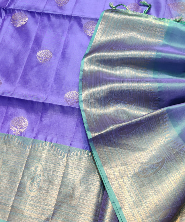 Meenakari kanchi lightweight pattu Saree - KMP2006