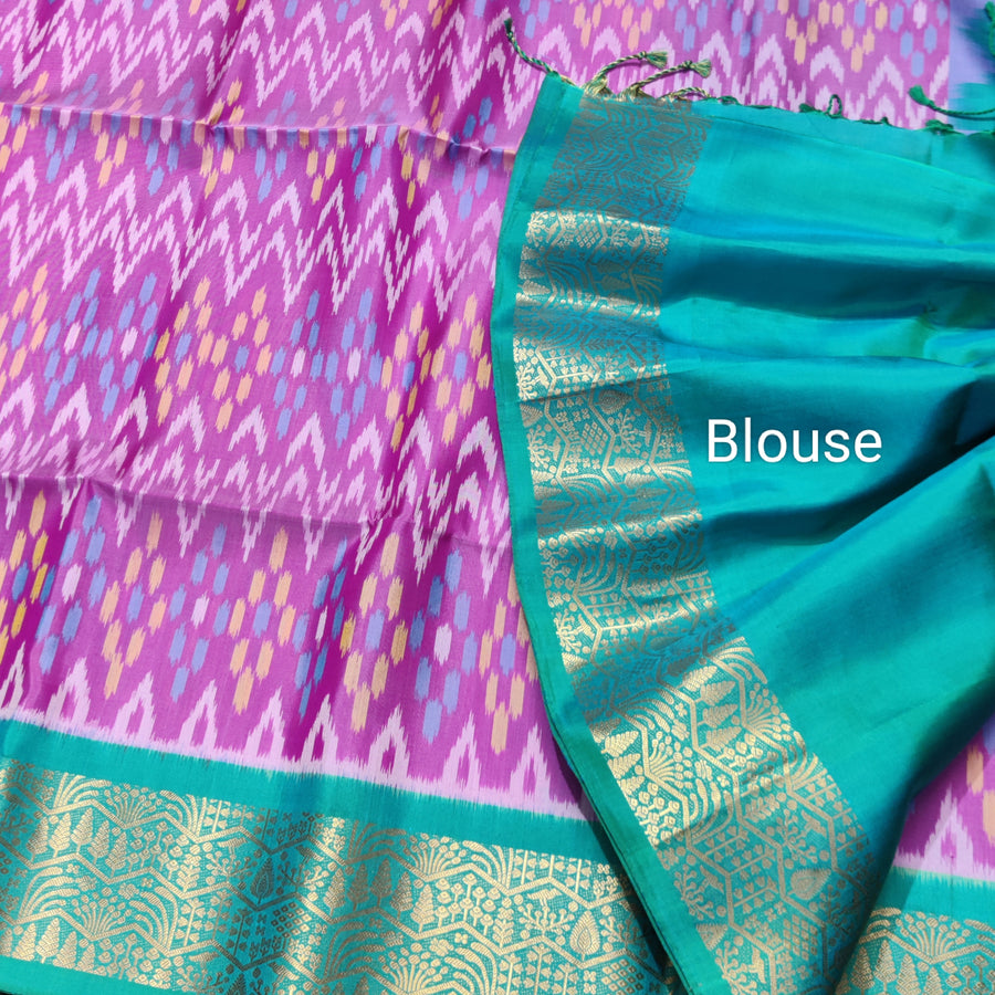 Ikkath Pure handloom silk saree - IKT05