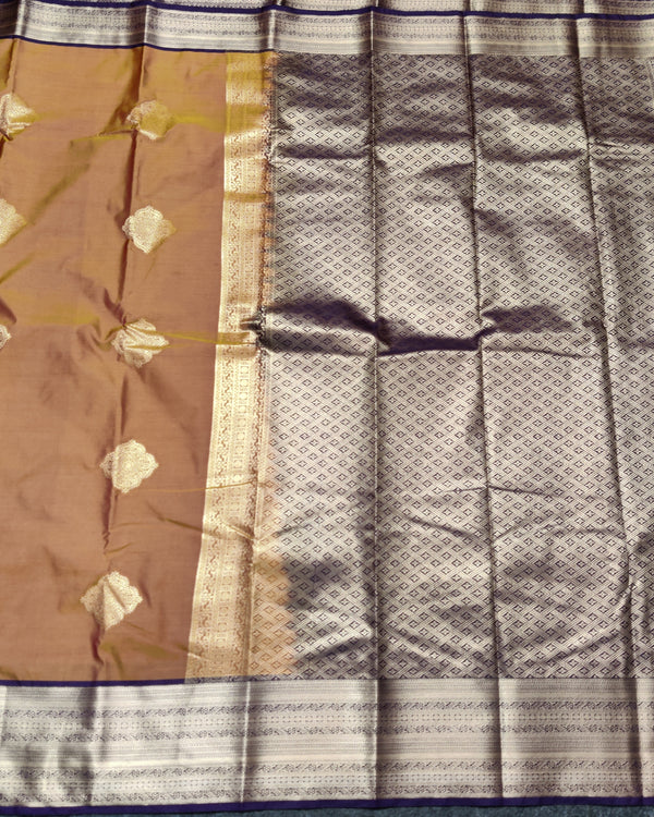 Kanchi semi vintage silk Saree -KS21 alternate view