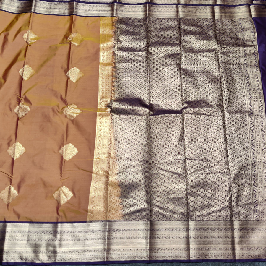 Kanchi semi vintage silk Saree -KS21