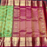 Kanchi Meenakari Brocade Pure handloom Silk Saree - KMP3207