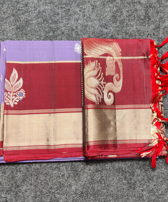 Lightweight pattu Scurt Border Saree - LWP146