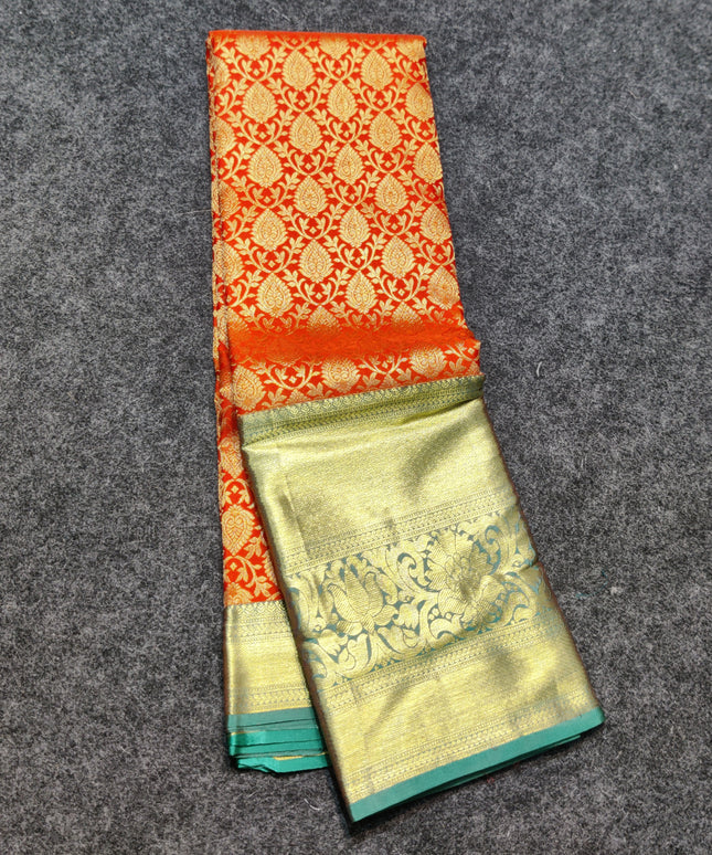 Kanchi pattu half fine Bridal Saree -HF272