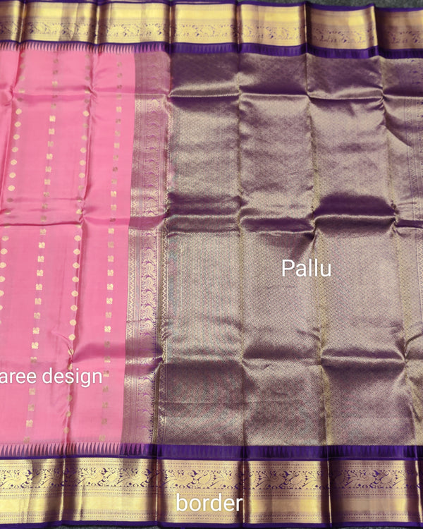 50% off Kanchi kuttu vintage Handloom saree - KMP75 alternate view