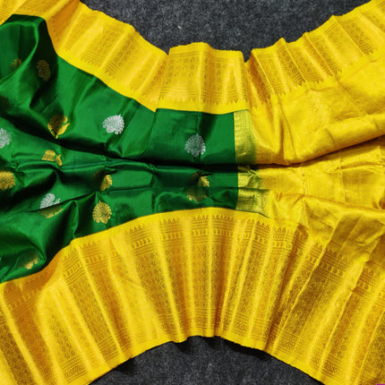 Gadwal pure handloom kuttu silk saree - GPS128