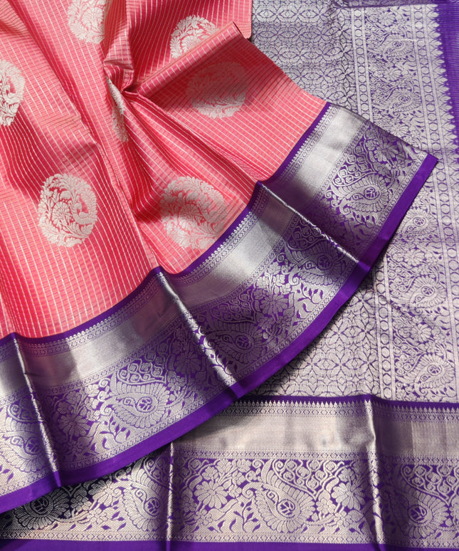 Kanchi Kuttu Handloom Pattu Saree - KMP3044