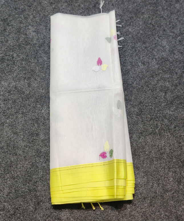 Jamdani handloom pure silk - JM03