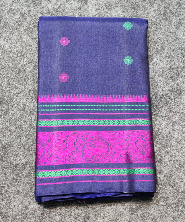 Kanjivaram Resham Silk Saree - KMP1536