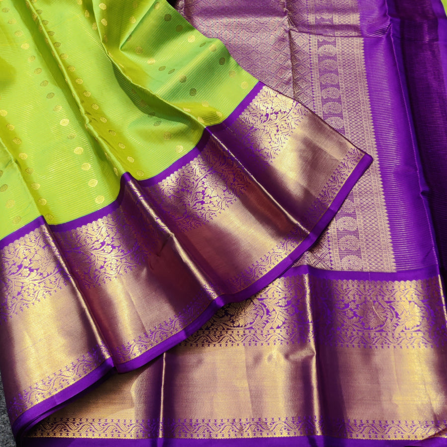 50% off Kanchi kuttu vintage Handloom saree - KMP87