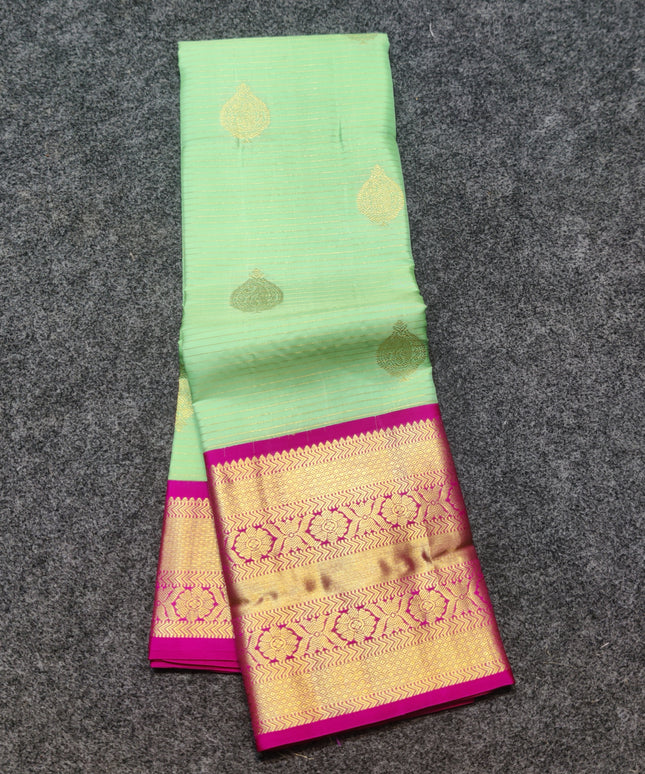 Kanchi Kuttu Handloom Pattu Saree - KMP3035