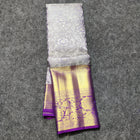 Kanchi Meenakari Bridal Pure Silk Saree – KMP129
