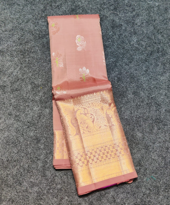 Kanchi pattu pure silk Saree - KMP1353