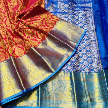 Kanchi Pattu Half Fine Brocade - SP17