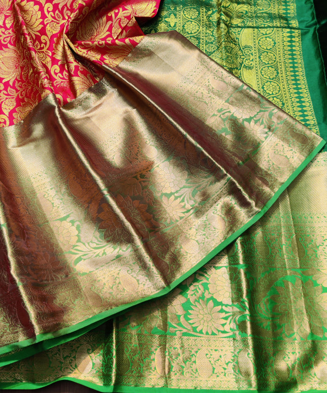 Kanchi Pattu Half Fine Brocade - SP47