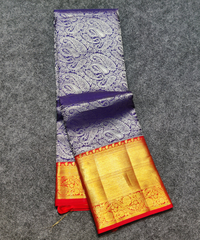 Kanchi Pattu Weeding Sarees @50% Off - KMP1903