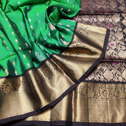 Meenakari kanchi lightweight pattu Saree - KMP3169