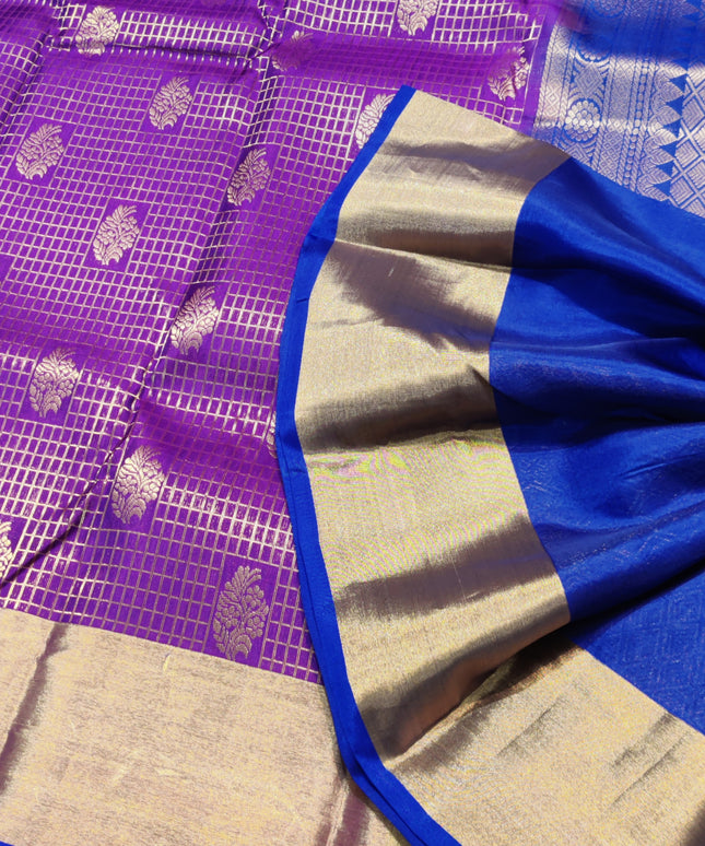 Pure Kanchi Pattu Saree - KMP3025