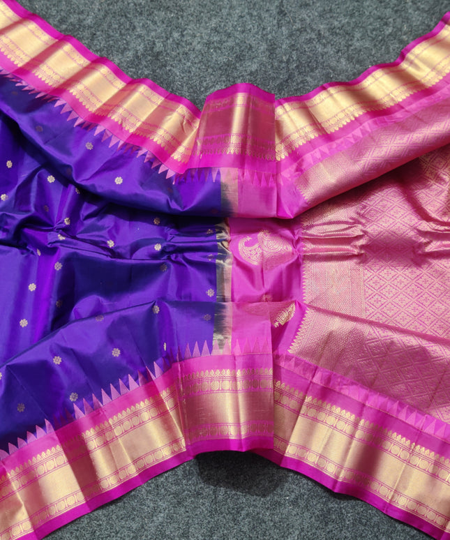 Gadwal Handloom Pure silk saree - GPS172