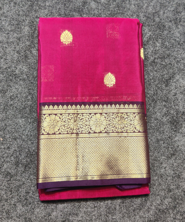 Kanchi pure soft silk Saree - KMP1537