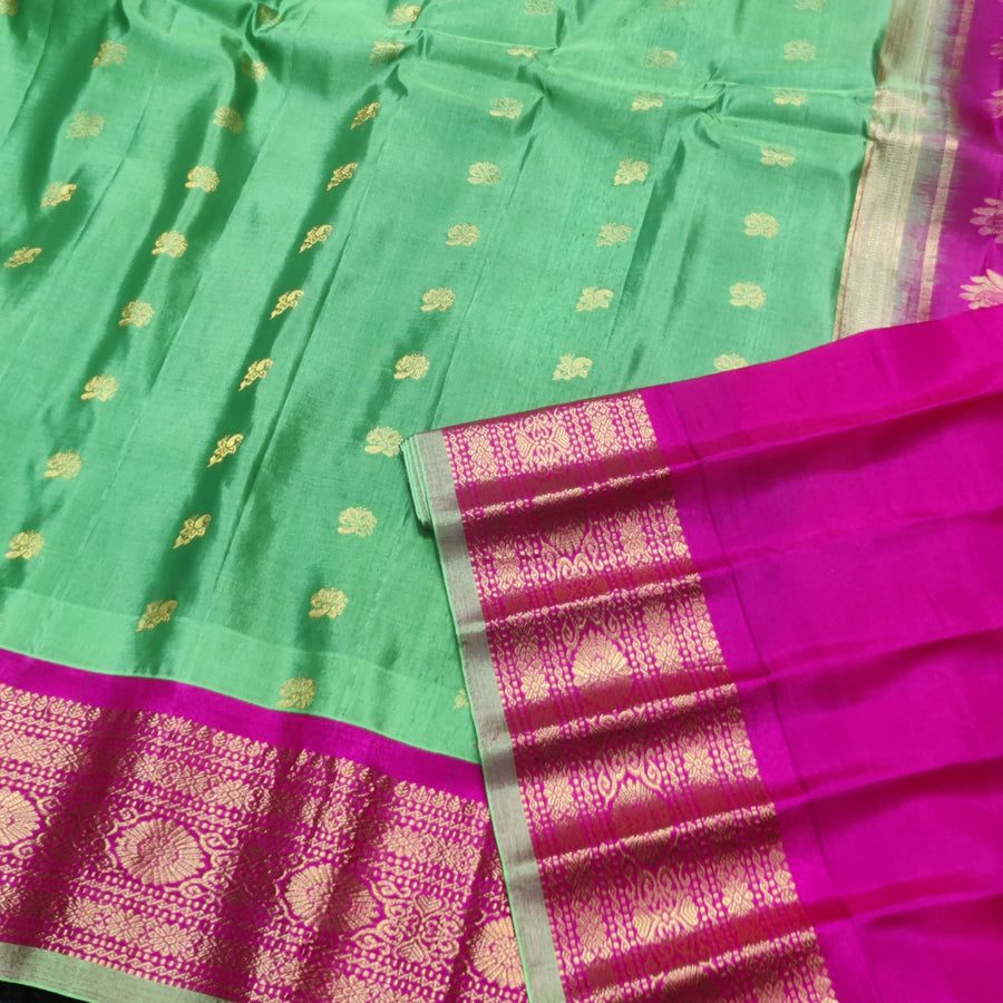 Gadwal Handloom Pure silk saree - GPS02
