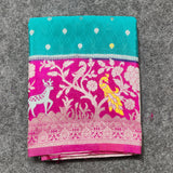 Chinon crepe silk Saree- C05