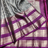 Kanchi Vintage Gap border pattu - KMP105