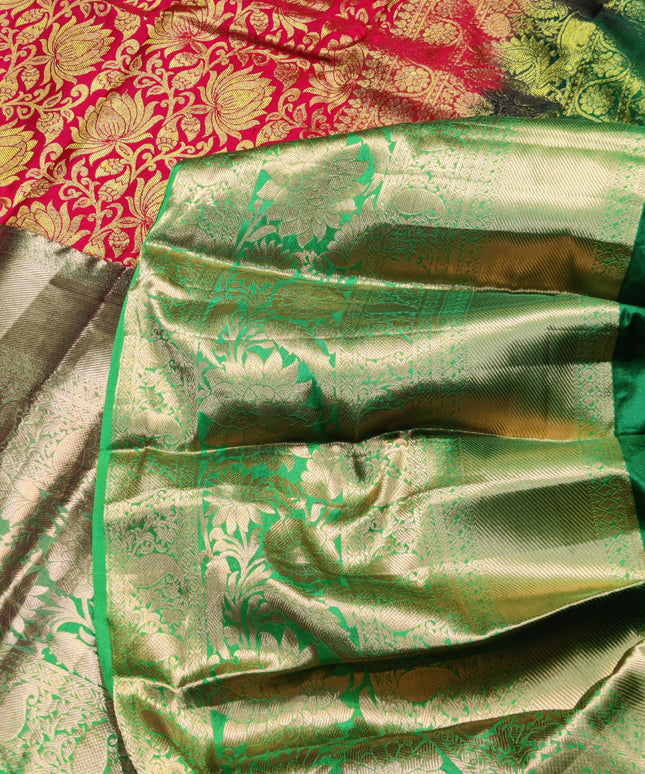 Kanchi Pattu Half Fine Brocade - SP47