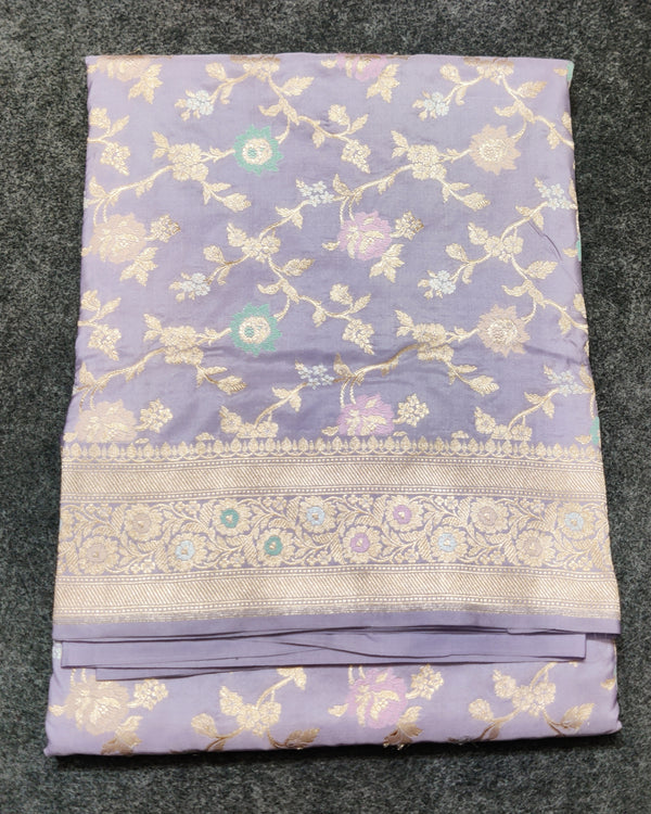Banaras Katan Allover Meenakari - BRS42