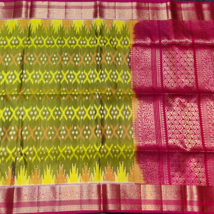 Ikkath Pure Silk Pattu Saree- IKT62