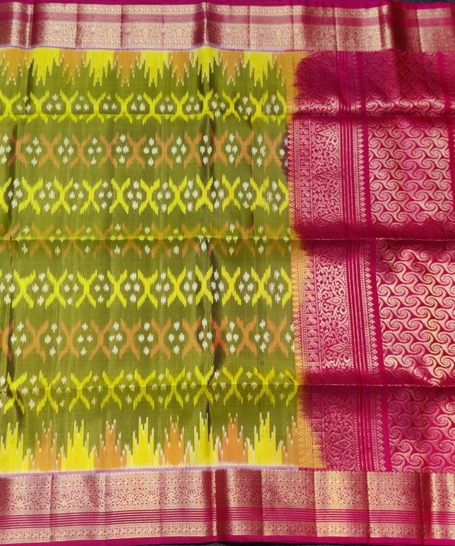 Ikkath Pure Silk Pattu Saree- IKT62