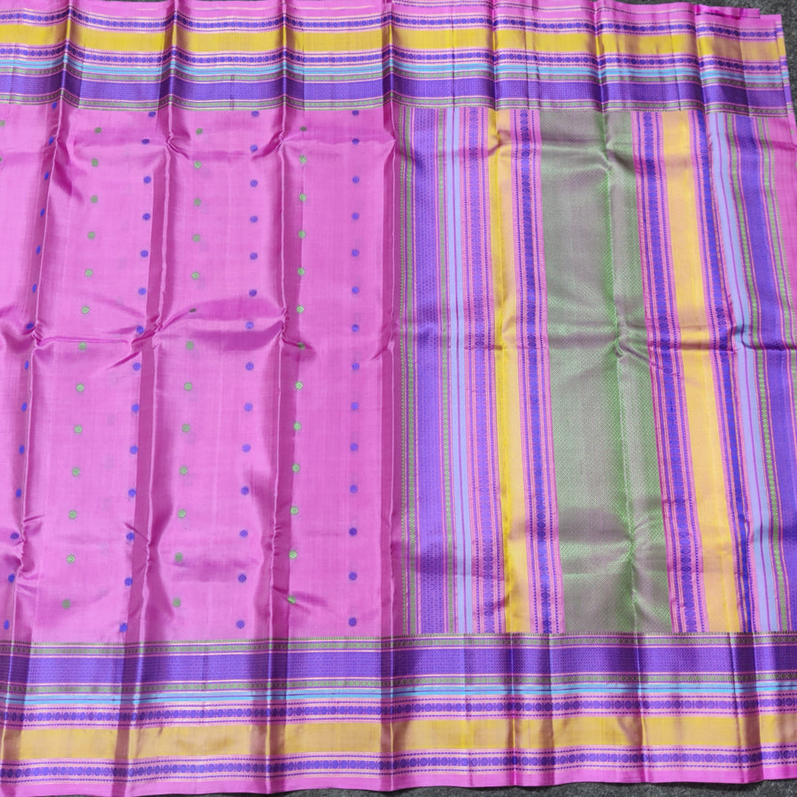 Kanjivaram Resham Silk Saree - KMP182