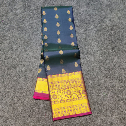 Kanchi Pure Silk Saree- KMP3044