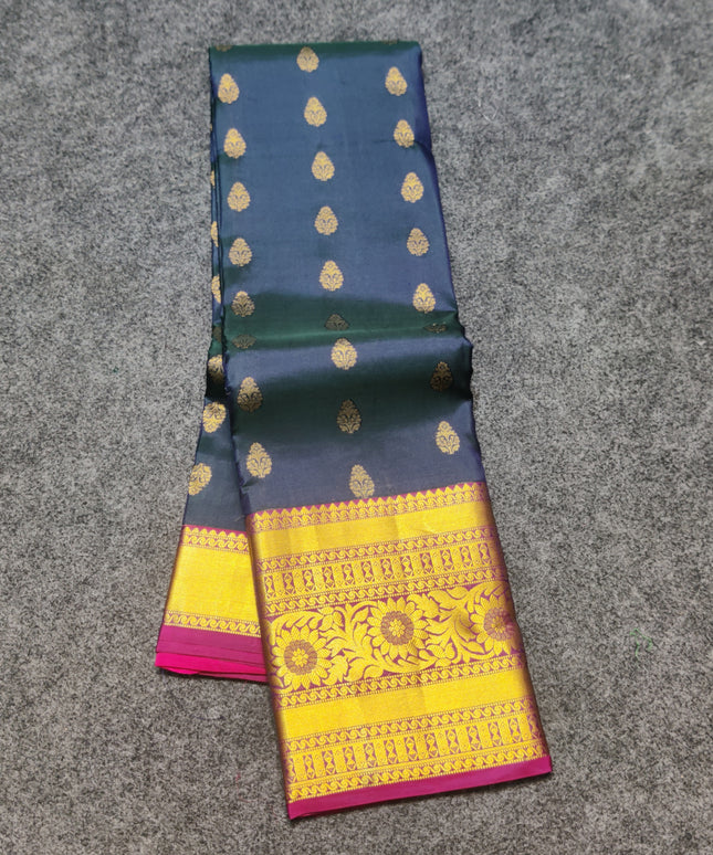 Kanchi Pure Silk Saree- KMP3044