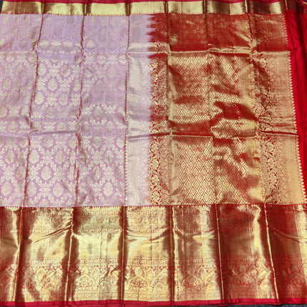 Kanchi pattu half fine bridal wear saree HF28