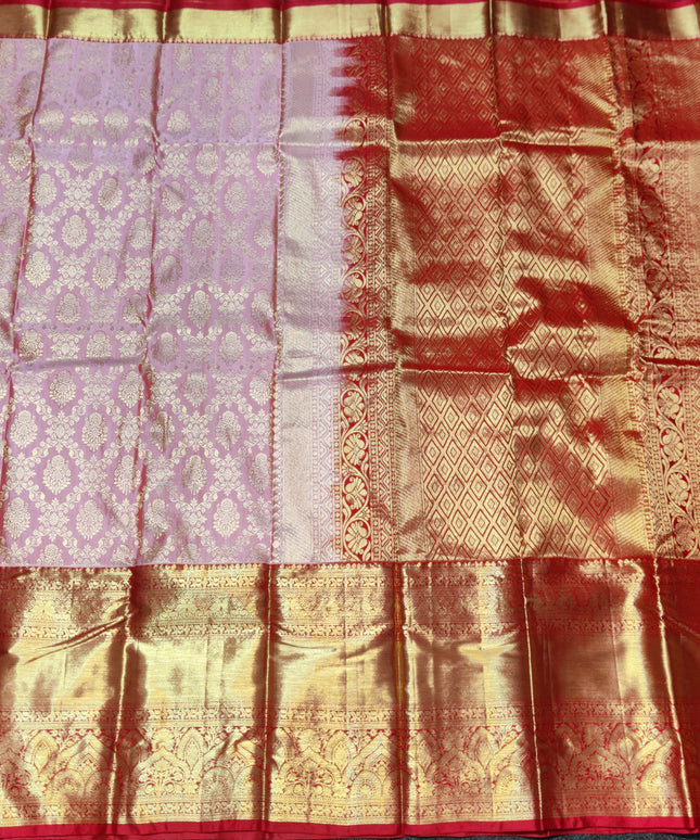 Kanchi pattu half fine bridal wear saree HF28