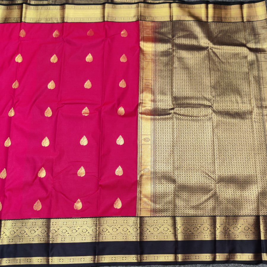 Kanchi semi vintage silk Saree -KS32