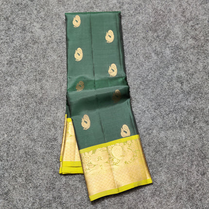 Kanchi Vintage Small border pattu - KMP169