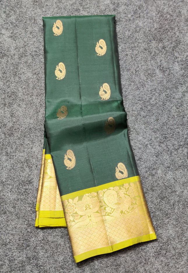 Kanchi Vintage Small border pattu - KMP169