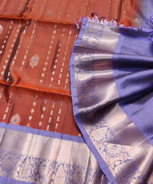 Meenakari kanchi lightweight pattu Saree - KMP3060
