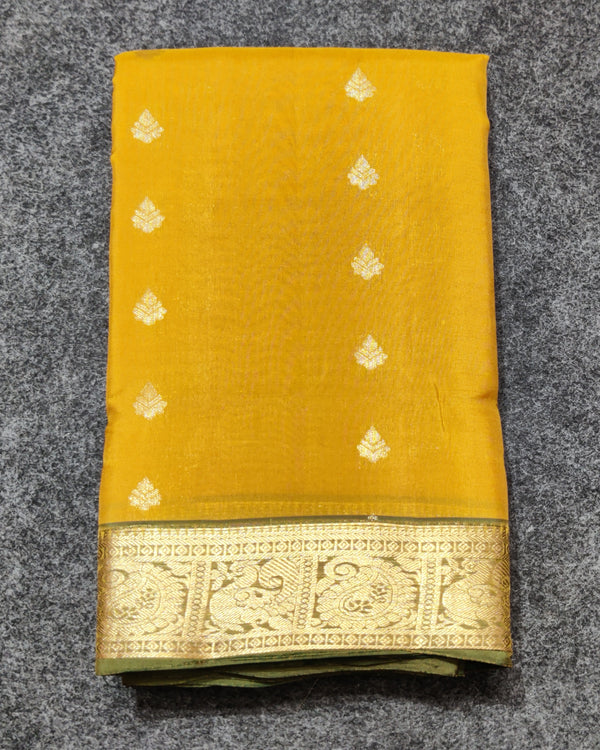 Kanchipattu small border saree - KMP202