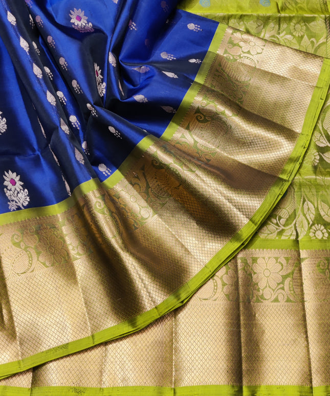 Meenakari kanchi lightweight pattu Saree - KMP302