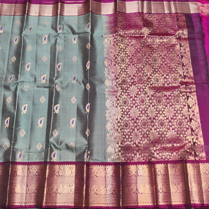 Kanchi pure silk Saree - KMP1251