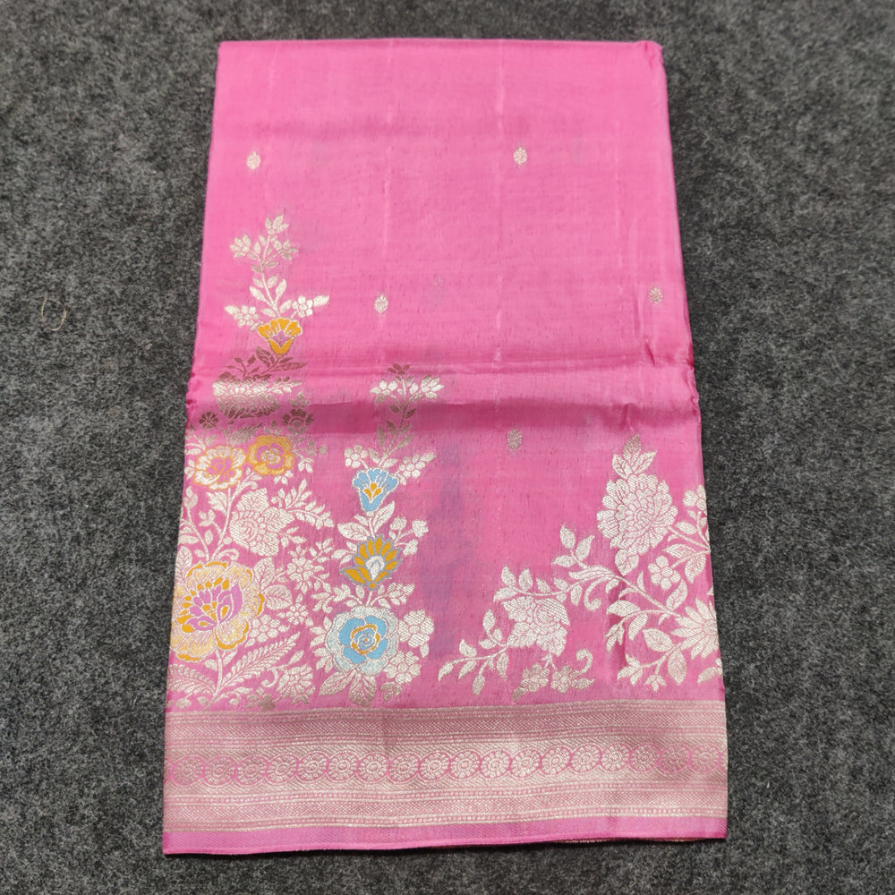 Crepe Banaras silk saree -BS06