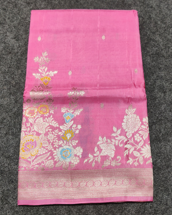 Crepe Banaras silk saree -BS06