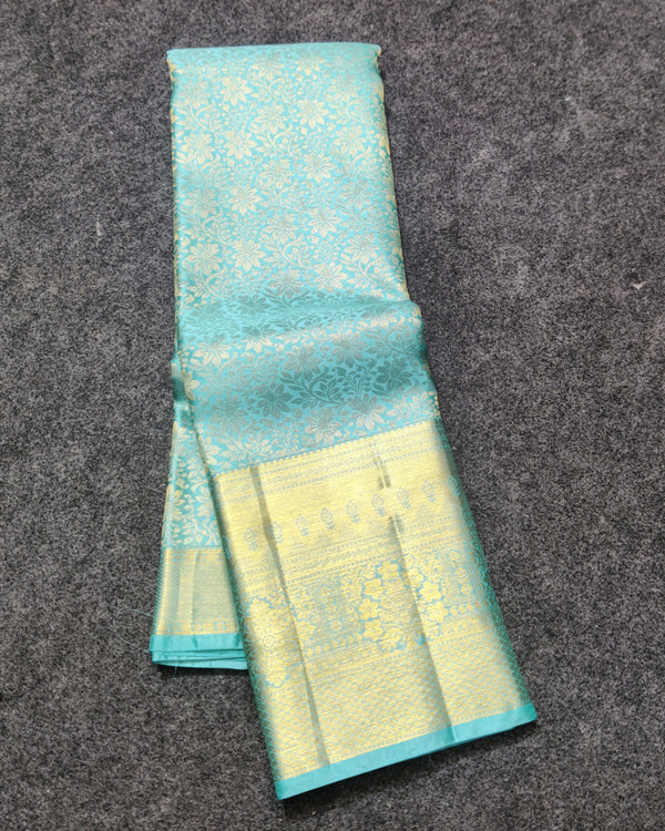 Kanchi pattu half fine bridal wear saree HF46