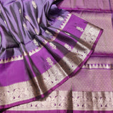 Lightweight pattu Scurt Border Saree - LWP303