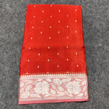 Chinon crepe silk saree -C19