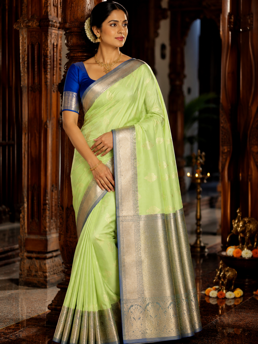 40%Off Kanchi pattu saree - KMP21