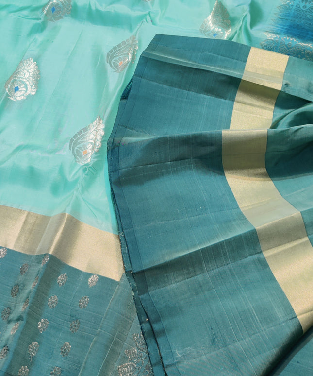 Lightweight Pattu Scurt Border Saree - LWP1056