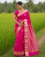 Kanchi Pure Dhantu Silk Saree - KMP369